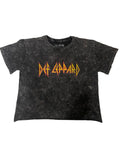 Def Leppard Cropped Tee