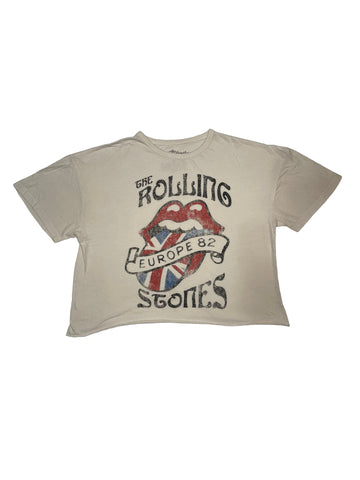 The Rolling Stones Cropped Top